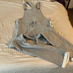 NWT Sweatpant overalls